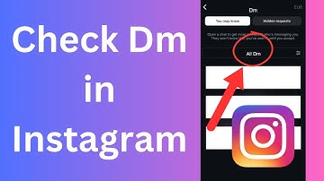 How to Check Dm in Instagram app 2024