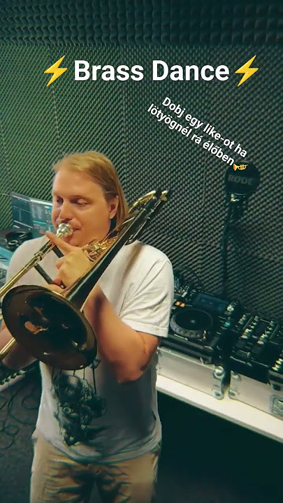 Hallgatnád élőben? ⚡Brass Dance⚡ #new #music #trombone #dj #house #fyp #electronic #party