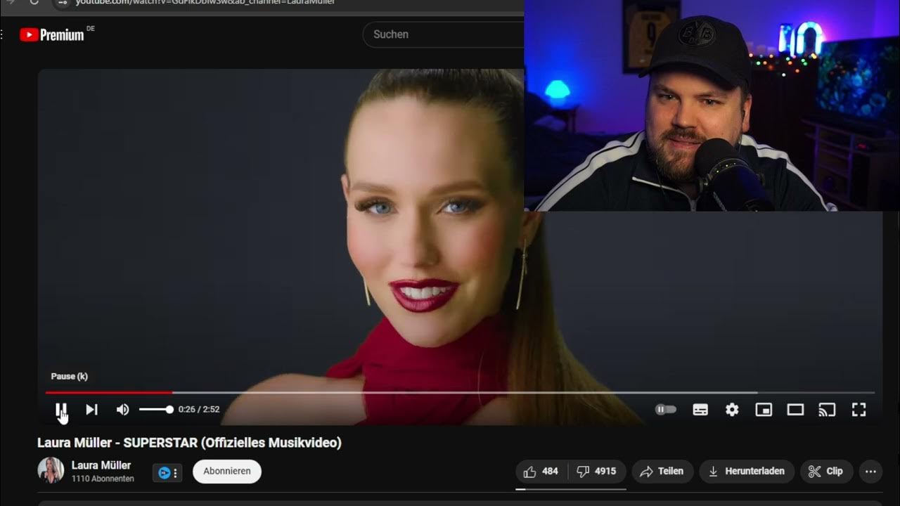 FREMDSCHAM PUR! LAURA MÜLLER "SUPERSTAR" SONG REACTION 34 YouTube