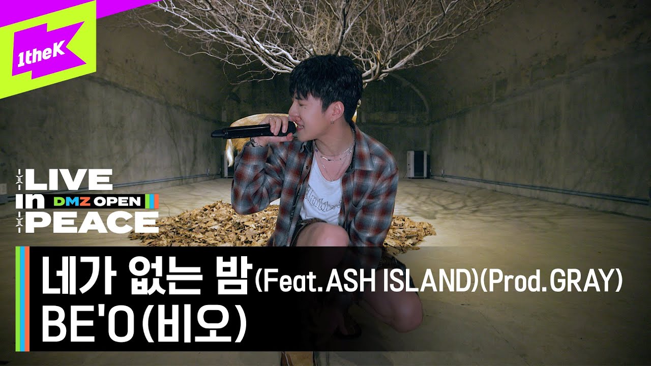 [LIVE in PEACE] 비오(BE’O)-네가 없는 밤(Feat.ASH ISLAND)(Prod.GRAY) | DMZ OPEN FESTIVAL | LIVE CLIP | EP.1