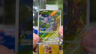 2 Tangela on a tree 🍃#pokemon #pokemon151 #pokemoncards #tangela #artrare #shorts