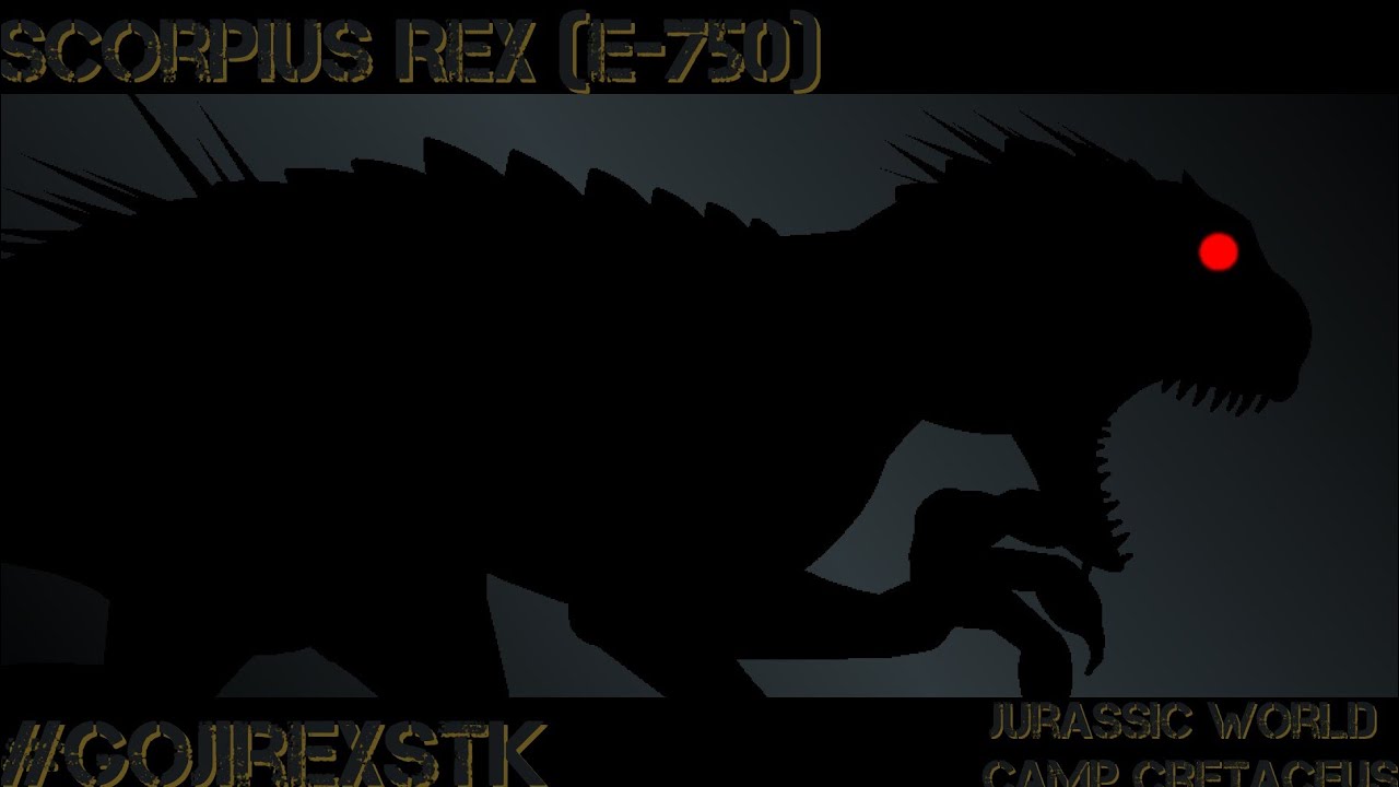 Scorpius Rexe750 Stk Showcase Jurassic World Camp Cretaceous 