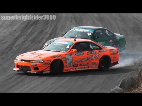 2012 D1ストリートリーガルRd.1 備北 追走準決勝 薬師寺政宏vs脇敬朗 2012.4.8