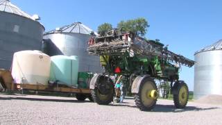 On The Farm: Spraying Soybeans