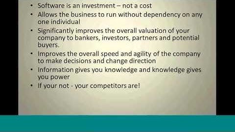 Make Better Business Decisions - Part 4