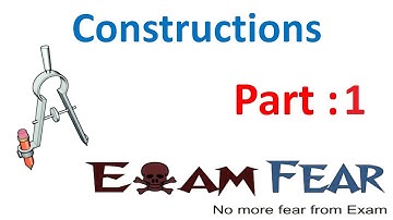 Maths Constructions part 1 (Divide a line in a ratio) CBSE class 10 Mathematics X