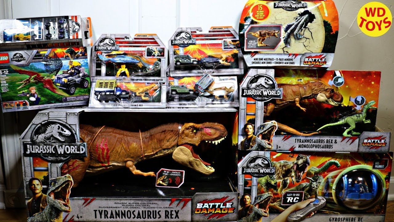 jurassic world toys from walmart