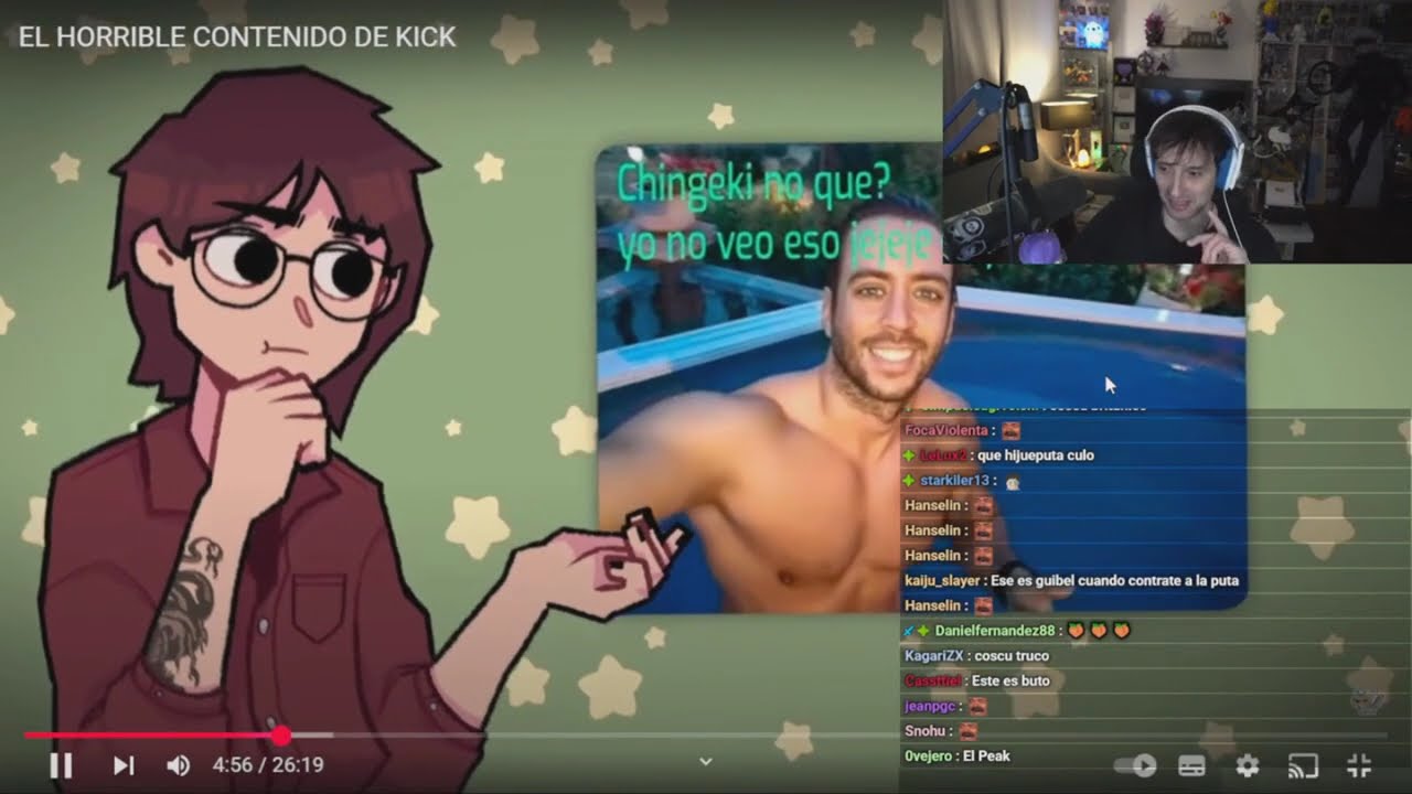 GUIBEL REACCIONA AL HORRIBLE CONTENIDO DE KICK