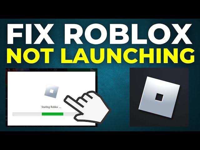 How To Fix Roblox Not Launching (2023 FIX)