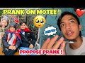 Motee lai propose prank garye propose prank   prank on motee i love you motee   roshan vlogs