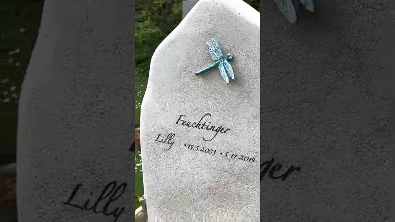 Kindergrabstein für Lilly