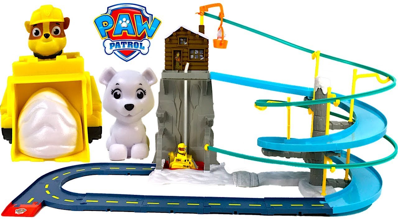 paw patrol mountain rescue track