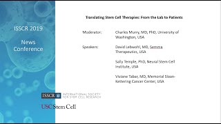Translating Stem Cell Therapies: From the Lab to Patients  2019