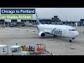 TRIP REPORT | Alaska Airlines (Premium) | Chicago to Portland | 737-900ER