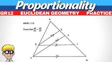 Grade 12 Proportionality Theorem: #6