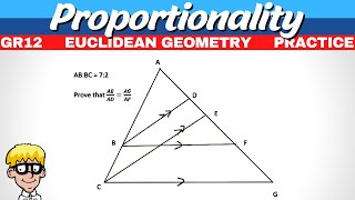 Grade 12 Proportionality Theorem: #6