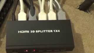 Inland HDMI v1.4 Cable, 8′ How to use a HDMI SPLITTER / AMPLIFIER