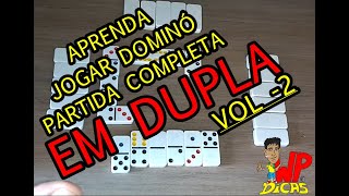 36 DICA DOMINÓ - PARTIDA COMPLETA 