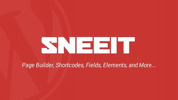 Sneeit - Wordpress Theme Development Builder | Codecanyon Scripts and Snippets