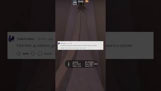 How would you get people to stop mentioning a cylinder every time you comment in an Askreddit thread