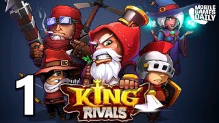 King Rivals: War clash PvP RTS multiplayer game (iOS Android) screenshot 1