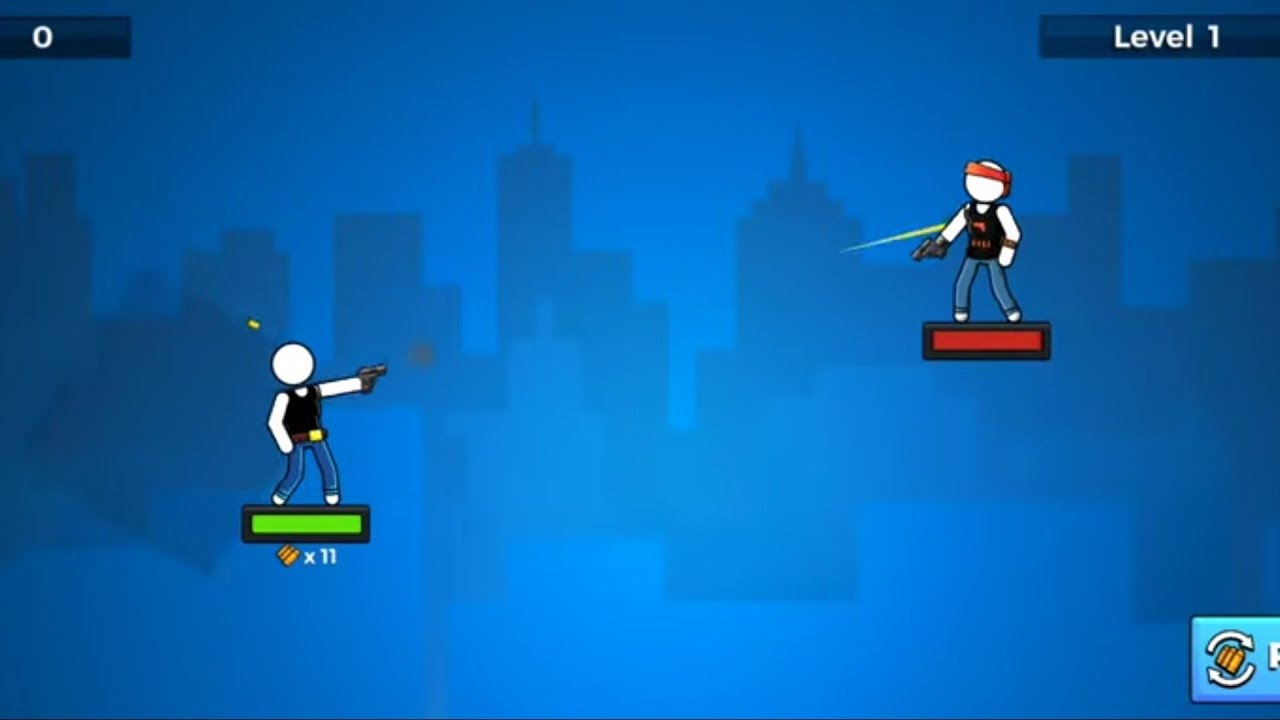 The Gunner stickman game