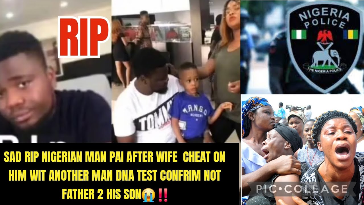 Грустный покой нигерийский мужчина, жена которого изменила ему с другим мужчиной. Тест ДНК подтве...