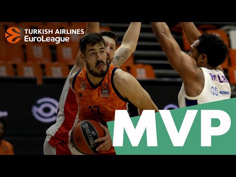 Turkish Airlines EuroLeague MVP for February: Nikola Kalinic, Valencia Basket