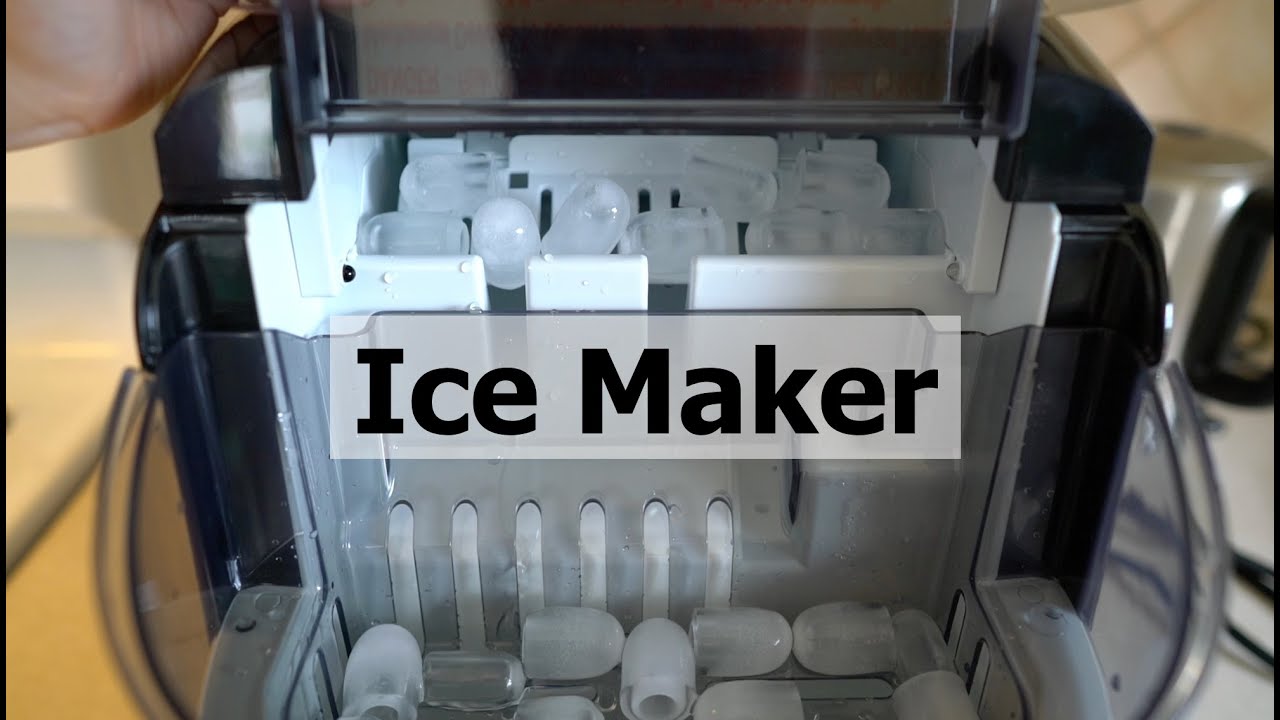 Countertop Ice Maker, FREE VILLAGE Ice Maker Machine for