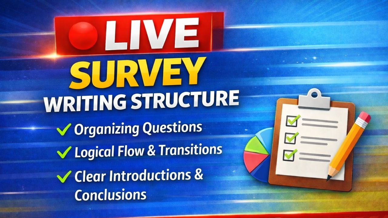 CELPIP Session #4 | Survey Writing Structure | Task 2 Format Explained