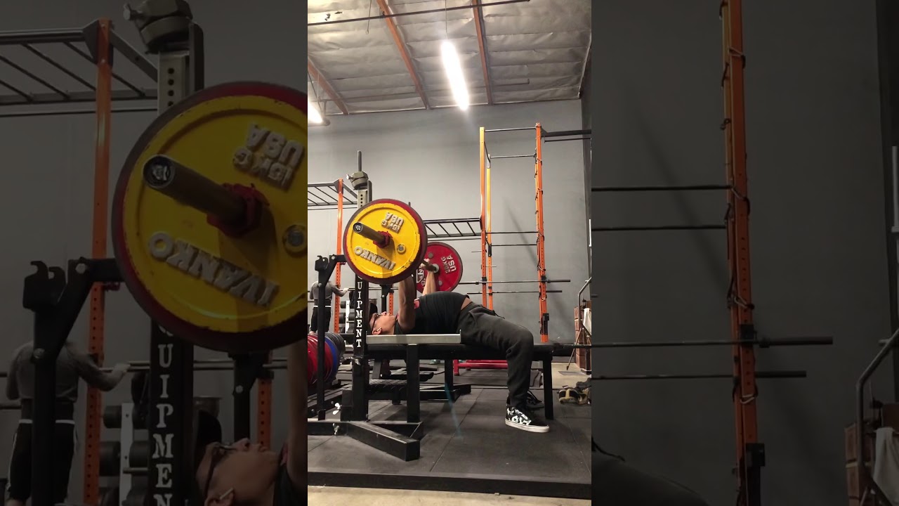 First set of comp bench - YouTube
