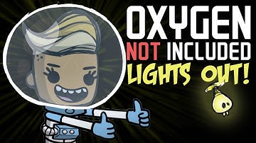 Lighting up with Exosuits - Oxygen Not Included Gameplay - Lights Out Mod