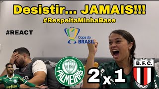 REACT REAÇÕES PALMEIRAS x BOTAFOGO SP