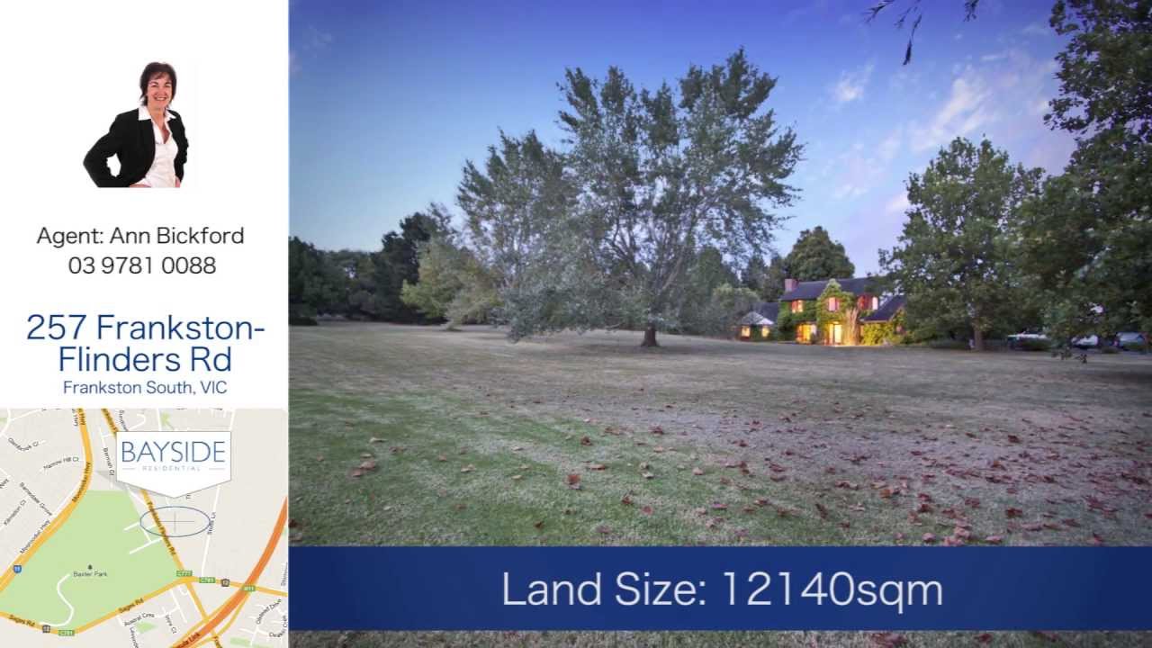 House & Land For Sale 257 Frankston Flinders Road, Frankston South Bayside Residential YouTube