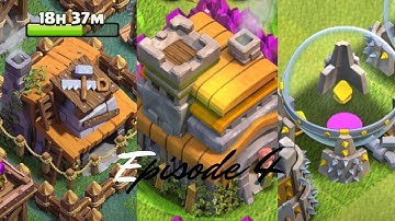 TH 7 upgrading Builder Hall, Elixir Storage and....... Episode 4 (COC journey TH 7 to TH 13 Day 005)