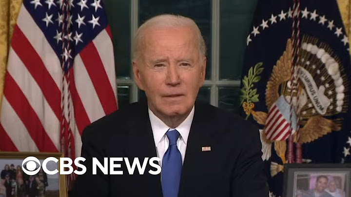 Biden delivers farewell address from Oval Office | full video