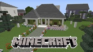 Minecraft: Bahçeli Ev Yapımı #4