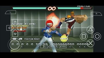 Steve Fox combo on ppsspp Tekken 6 part 2