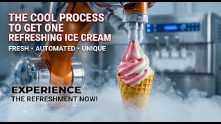 Inside A Giant Robotic Ice Cream Factory: How 500,000 Bars Are Made Daily (4K)