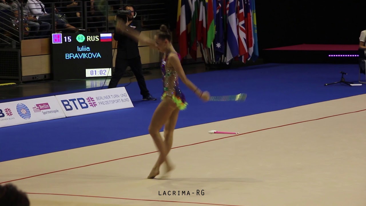 Yulia BRAVIKOVA (RUS) Clubs Berlin Masters 2017