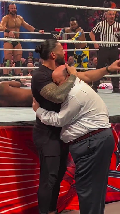 Throwback to Roman Reigns comforting Paul Heyman ❤️