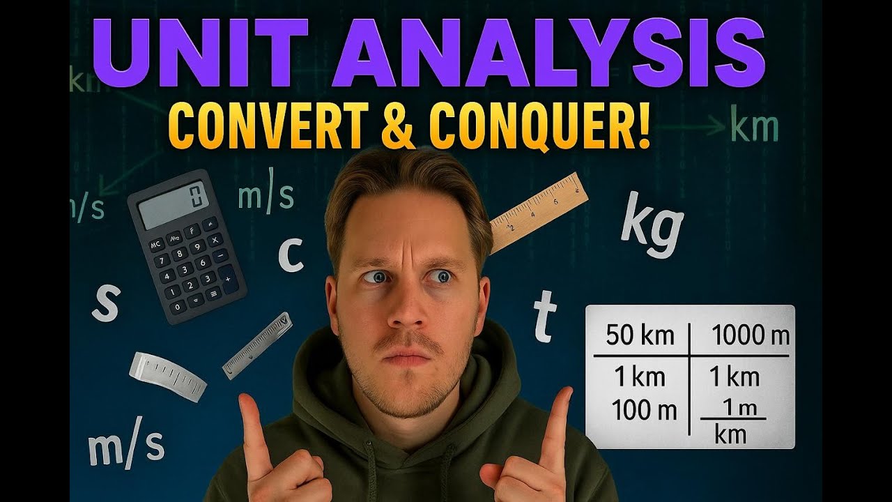 Mastering Unit Analysis: Convert and Conquer