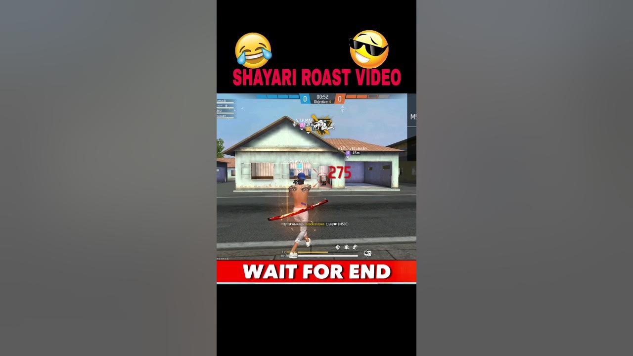 Shayari Roast Video 🤣😈 shorts freefire YouTube
