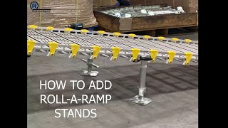 RollARamp How to Add Support Stands