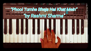 ||Phool Tumhe Bheja Hai Khat Mein||--keyboard cover