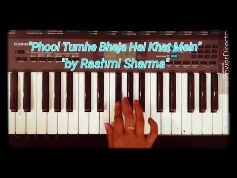 ||Phool Tumhe Bheja Hai Khat Mein||--keyboard cover ||Phool Tumhe Bheja Hai Khat Mein||--keyboard cover