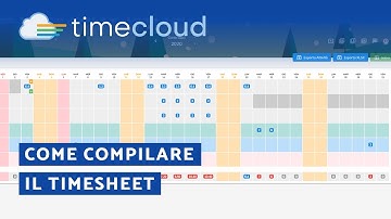 Timecloud.it - Come compilare il timesheet