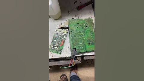 Danfoss vfd  no display problem solve