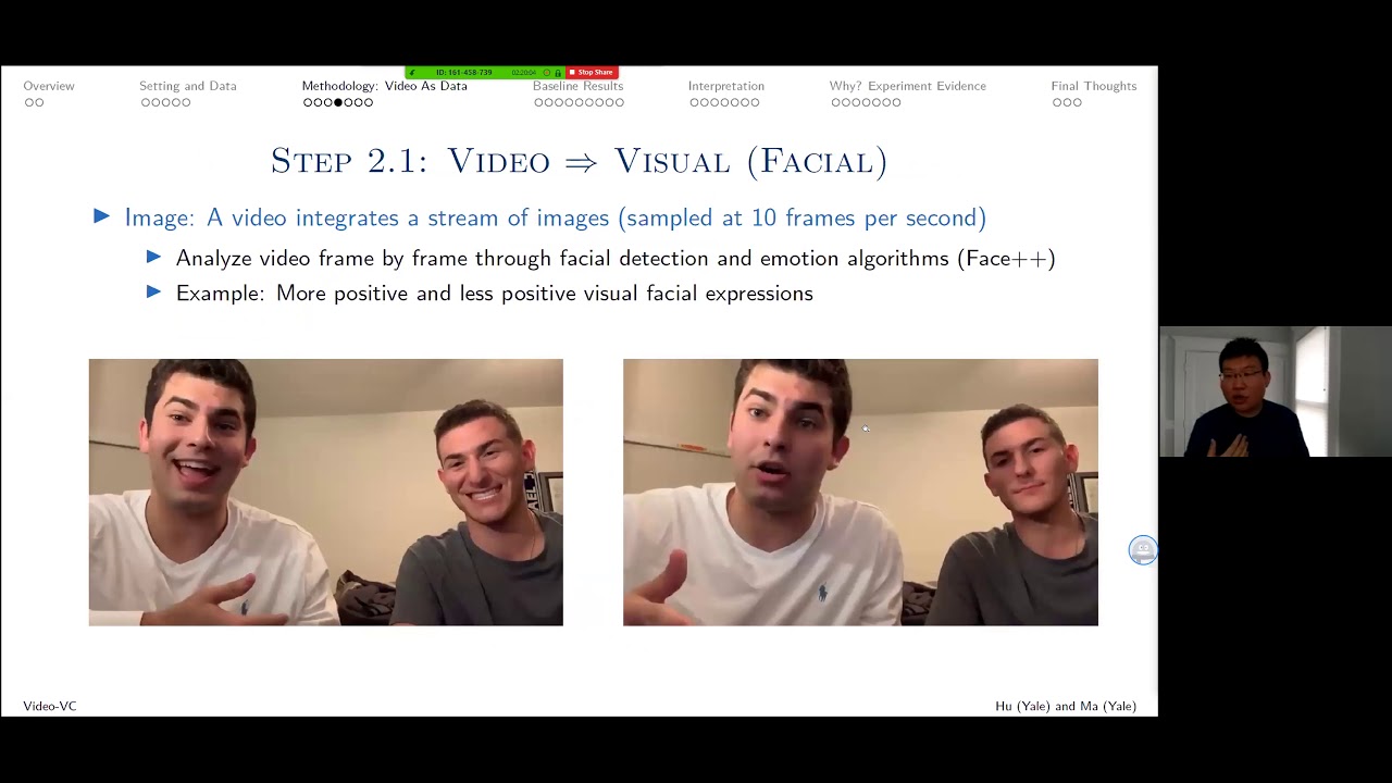 Finance in the Cloud II: "Human Interactions and Financial Investment: A Video-Based Approach"