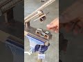 Homemade metal bending jig crafted from rebar